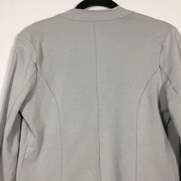 Soft Surroundings jacket with sheer floaty detail on hem & cuff open front sz XS - Picture 8 of 10